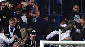 El festejo de Charles ante la incredulidad de todo el Atleti.