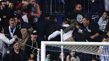 El festejo de Charles ante la incredulidad de todo el Atleti.