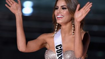 Miss Colombia 2015 Ariadna Gutiérrez a minutos de vivir el momento más difícil de su vida profesional.