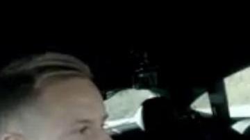 Ter Stegen, asustado.