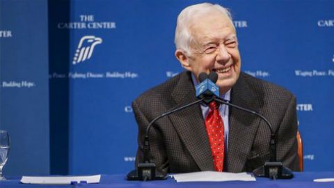 Jimmy Carter, expresidente de Estados Unidos.
