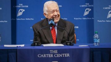 Jimmy Carter, expresidente de Estados Unidos.