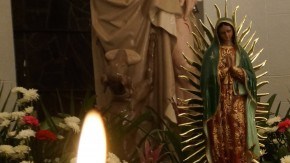 Iglesia San Roque lista para navidad