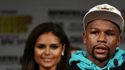 Floyd Mayweather.