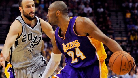 Bryant y Ginóbili, un duelo de época.