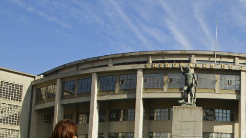 Palacio de Justicia en Concepción, Chile.