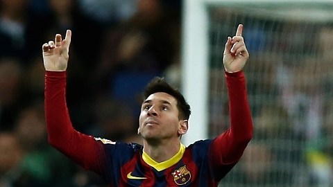 Messi fue mejor en el año que termina.