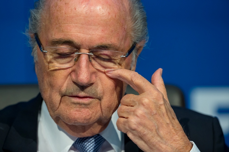 Blatter, firme en su posición.