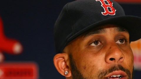 David Price en Fenway Park.