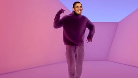 La versión de "Hotline Bling" remezclada con partes de discursos del Presidente está siendo un éxito en Youtube.