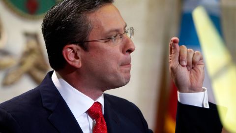 El gobernador de Puerto Rico Alejandro Garcia Padilla