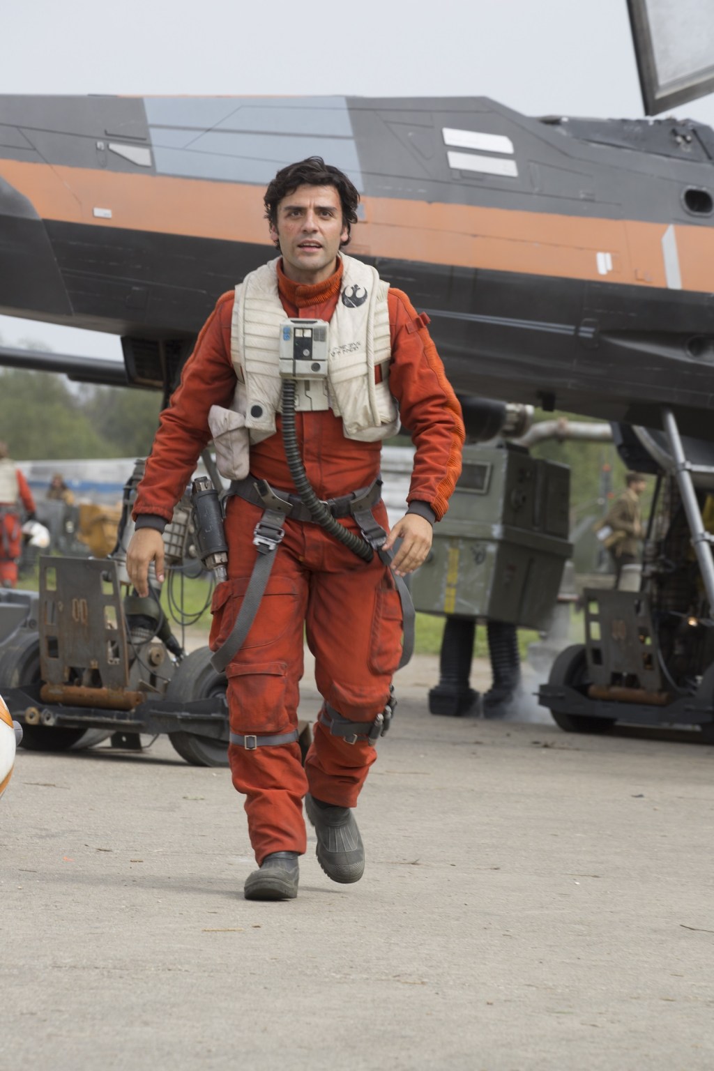 Óscar Isaac es Poe Dameron, piloto de la Resistencia, en 'The Force Awakens'.