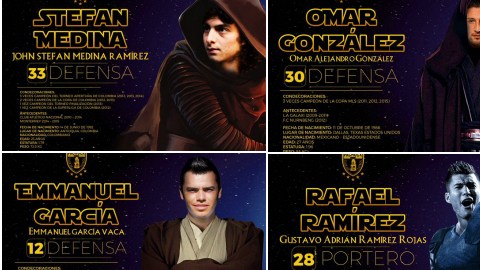 Los 'tuzos galácticos'.