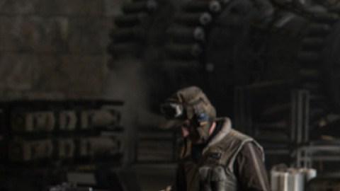 El reparto completo de 'Rogue One', con Diego Luna, detrás, a la derecha de la actriz Felicity Jones.