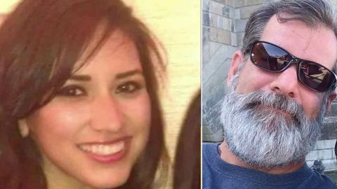 Denise Peraza, de 27 años, contó que una de las víctimas de la masacre, su compañero de trabajo Shannon Johnson, la abrazó para que ella no fuera alcanzada por las balas.