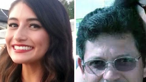 (De izq. a der.) Yvette Velasco, Juan Espinoza y Aurora Godoy, víctimas de la masacre en San Bernardino.