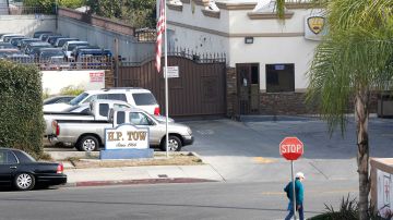01/14/16 / HUNTINGTON PARK/ HP Tow, a company in Huntington Park that towed and stored impounded vehicles for the city Police Department are accused of seeking to bribe a city councilman, according to FBI officials. 
 (Photo by Aurelia Ventura/La Opinion)