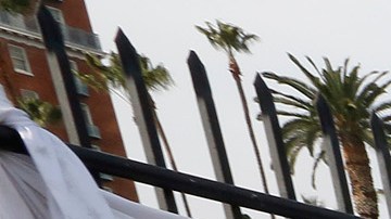 Campamento de indigentes en Los Ángeles. /AURELIA VENTURA