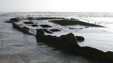 El SS Monte Carlo se hundió en 1936 en la costa de San Diego.