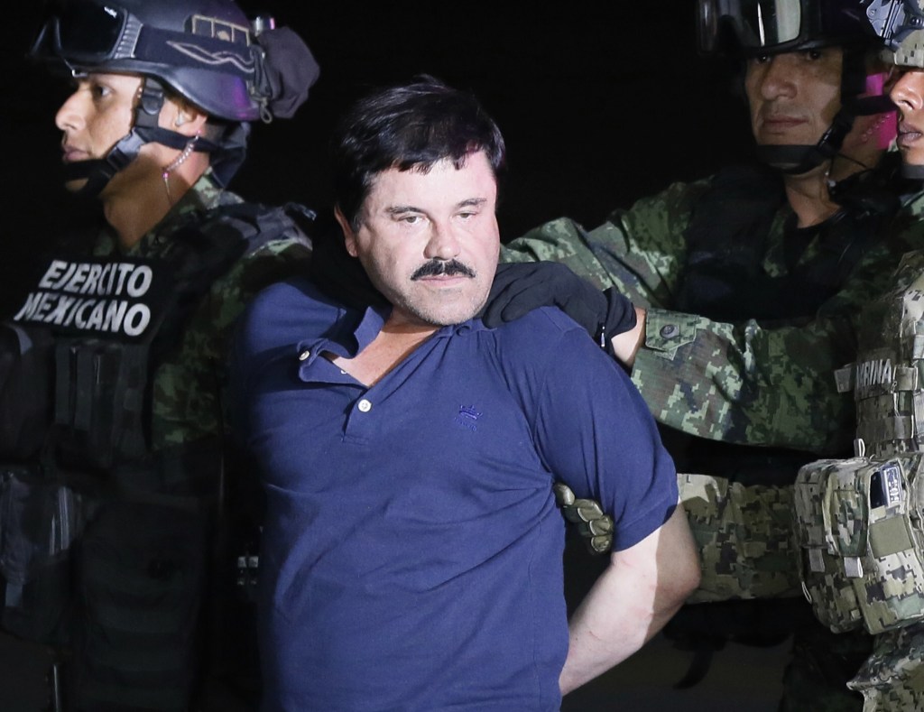 Las autoridades trasladaron hoy a Joaquín "El Chapo" Guzmán al penal de máxima seguridad del Altiplano.