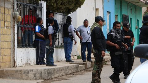 Policías mexicanos