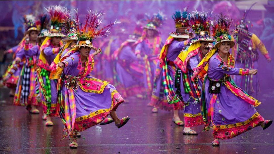 FOTOS Los impresionantes colores del carnaval de Oruro en Bolivia La