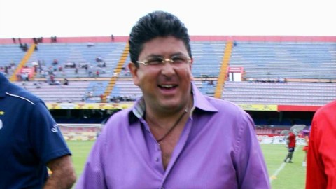 Fidel Kuri, presidente de los Tiburones Rojos del Veracruz. Foto: Mexsport.