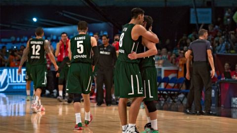 La selección mexicana de Baloncesto sí jugará el repechaje rumbo a los Juegos Olímpicos de Río de Janeiro 2016. Foto: Mexsport.