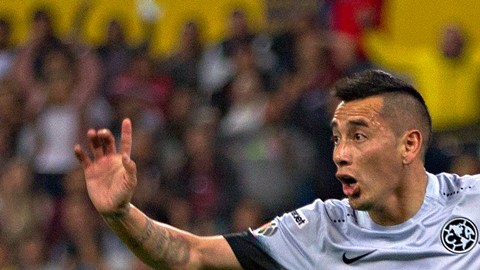 Rubens Óscar Sambueza, argentino naturalizado mexicano que juega para el América.