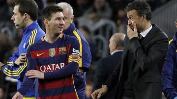 Messi y Luis Enrique llevaron al Barcelona a ganar cinco títulos durante el 2015.