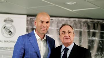 Florentino Pérez nombró a Zinedine Zidane como su décimo entrenador durante su mandato como presidente del Real Madrid.