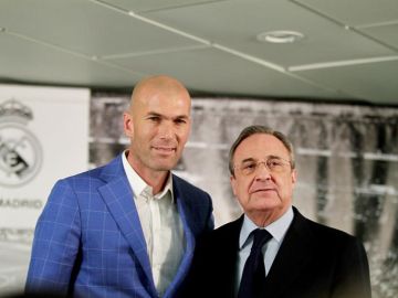 Florentino Pérez nombró a Zinedine Zidane como su décimo entrenador durante su mandato como presidente del Real Madrid.