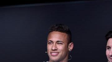 Neymar (izq), Messi y Cristiano Ronaldo, la terna por el Balón de Oro 2015.