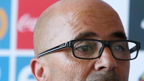 Jorge Sampaoli, técnico de la selección de Chile. Foto: EFE.