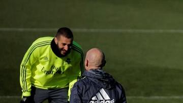 El Real Madrid tuvo este sábado su último entrenamiento de cara al partido de liga ante el Sporting Guijón.