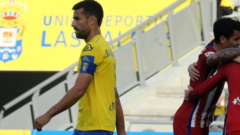 El Atlético de Madrid se mantiene en la pelea en la Liga española.
