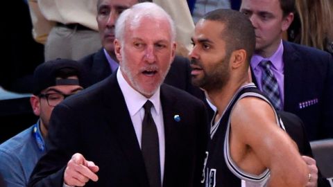 Gregg Popovich, coach de los Spurs, tendrá el honor de dirigir al Oeste en el Juago de Estrellas.