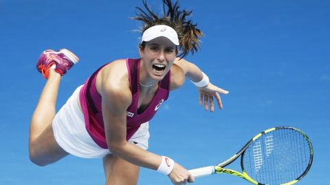 Johanna Konta, la revelación del Abierto de Australia.