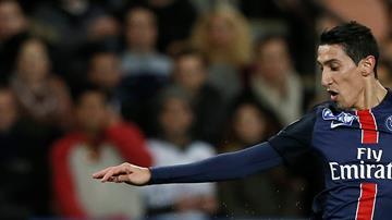 Ángel Di María, delantero del París Saint-Germain. Foto: EFE.