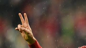 El impresionante polaco del Bayern Munich, Robert Levandowski.