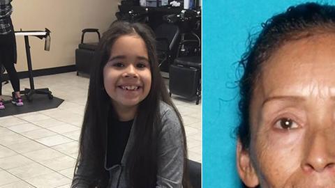 La pequeña Jasmine Felix, de 7 años, habría sido secuestrada por su abuela, Teresa Arias.