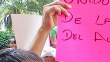 Lla alcaldesa del municipio mexicano de Temixco, Gisela Mota, del izquierdista Partido de la Revolución Democrática.