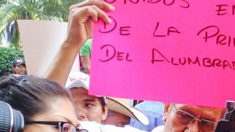 Lla alcaldesa del municipio mexicano de Temixco, Gisela Mota, del izquierdista Partido de la Revolución Democrática.