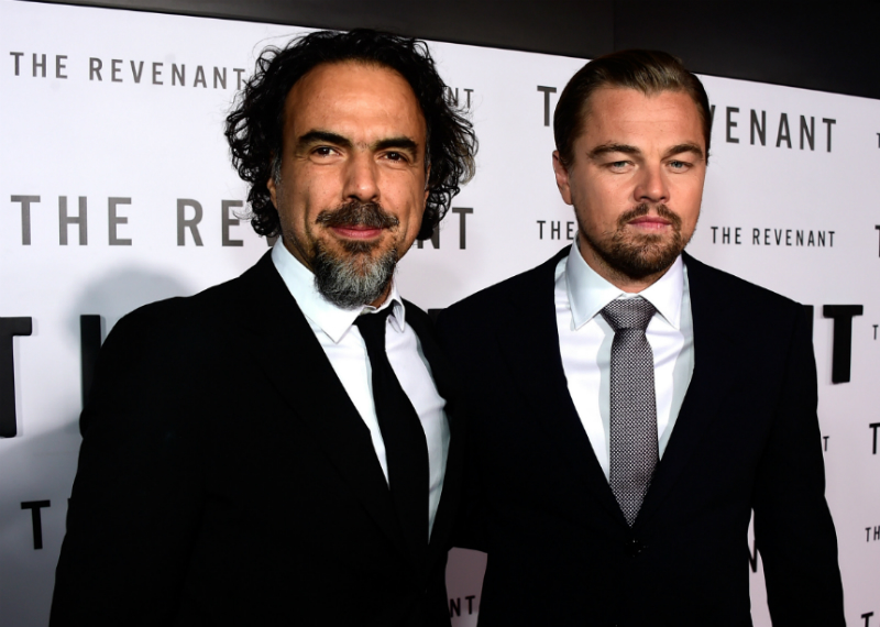 Alejandro Gonzalez Inarritu y Leonardo DiCaprio