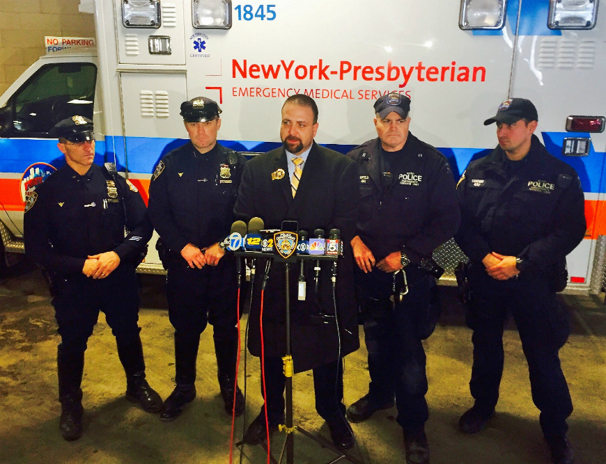 La NYPD explicó a los medios cómo se desarrolló el parto de emergencia. 