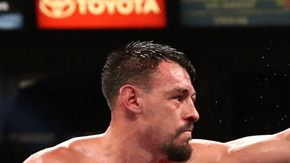 Robert Guerrero (33-3, 18 KOs) (izq.) y Danny García (31-0, 18 KOs) se medirán en el Staples Center de Los Ángeles.