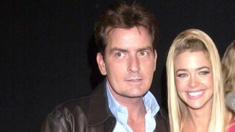 Denise Richards y Charlie Sheen.
