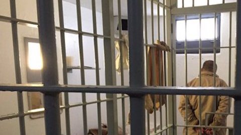 Imagen del "Chapo" dentro de su celda.