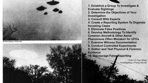 La CIA da consejos sobre los OVNIS en su cuenta de Twitter.