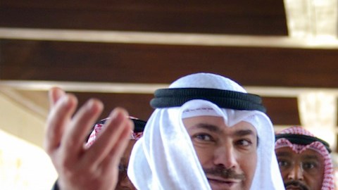 El Presidente Enrique Peña Nieto y Su Alteza, Jeque Sabáh Al Ahmad Al Yaber Al Sabáh, Emir del Estado de Kuwait.